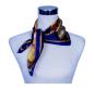 Preview: Foulard Shawl Silk Thin Asia Asian Culture Blue Yellow